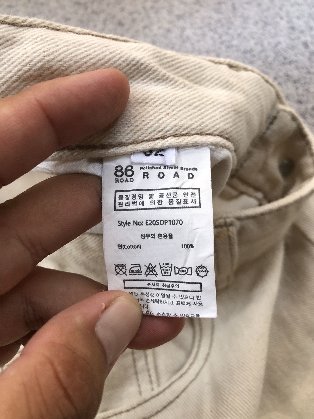 Japanese Brand Eight Six Road Japanese Brand Denim Pants Size US 32 / EU 48 - 9 Thumbnail