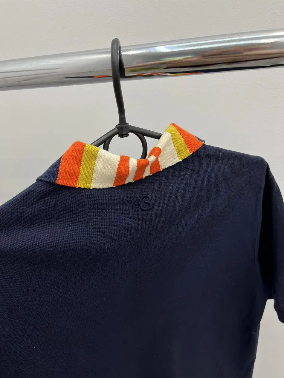 Adidas Adidas Y-3 by Yohji Yamamoto Zip Polo Shirt Tee Size US M / EU 48-50 / 2 - 4 Thumbnail