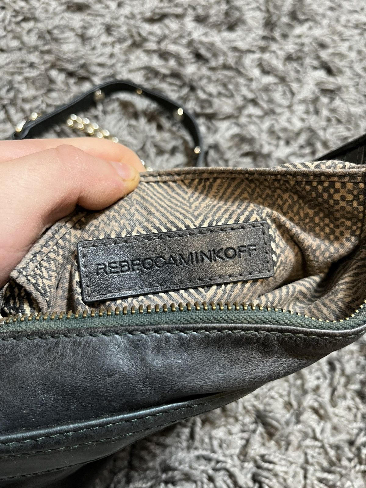 Rebecca Minkoff AVANT GARDE 🔥 REBECCA MINKOFF LEATHER HANDLE WOMENS BAG Size ONE SIZE - 8 Thumbnail