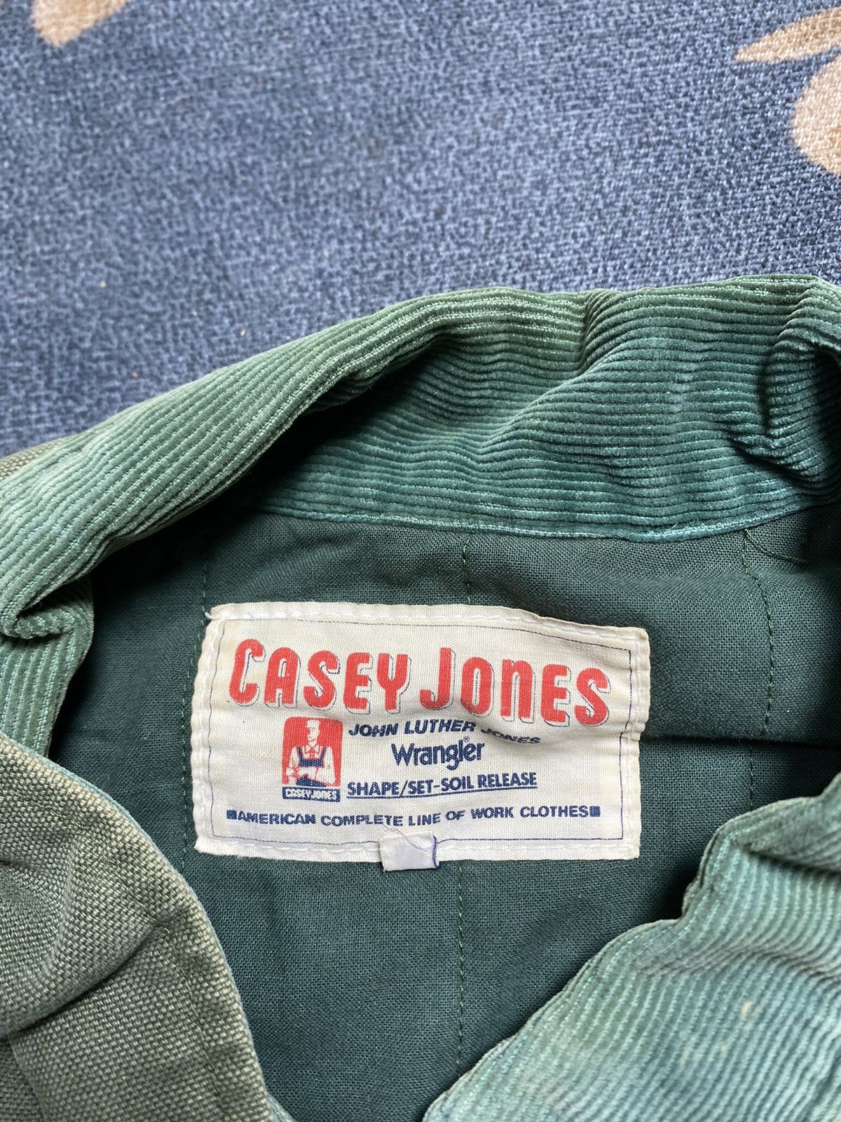 Vintage VINTAGE RARE WRANGLER CASEY JONES DENIM DETROIT JACKET Size US L / EU 52-54 / 3 - 6 Thumbnail