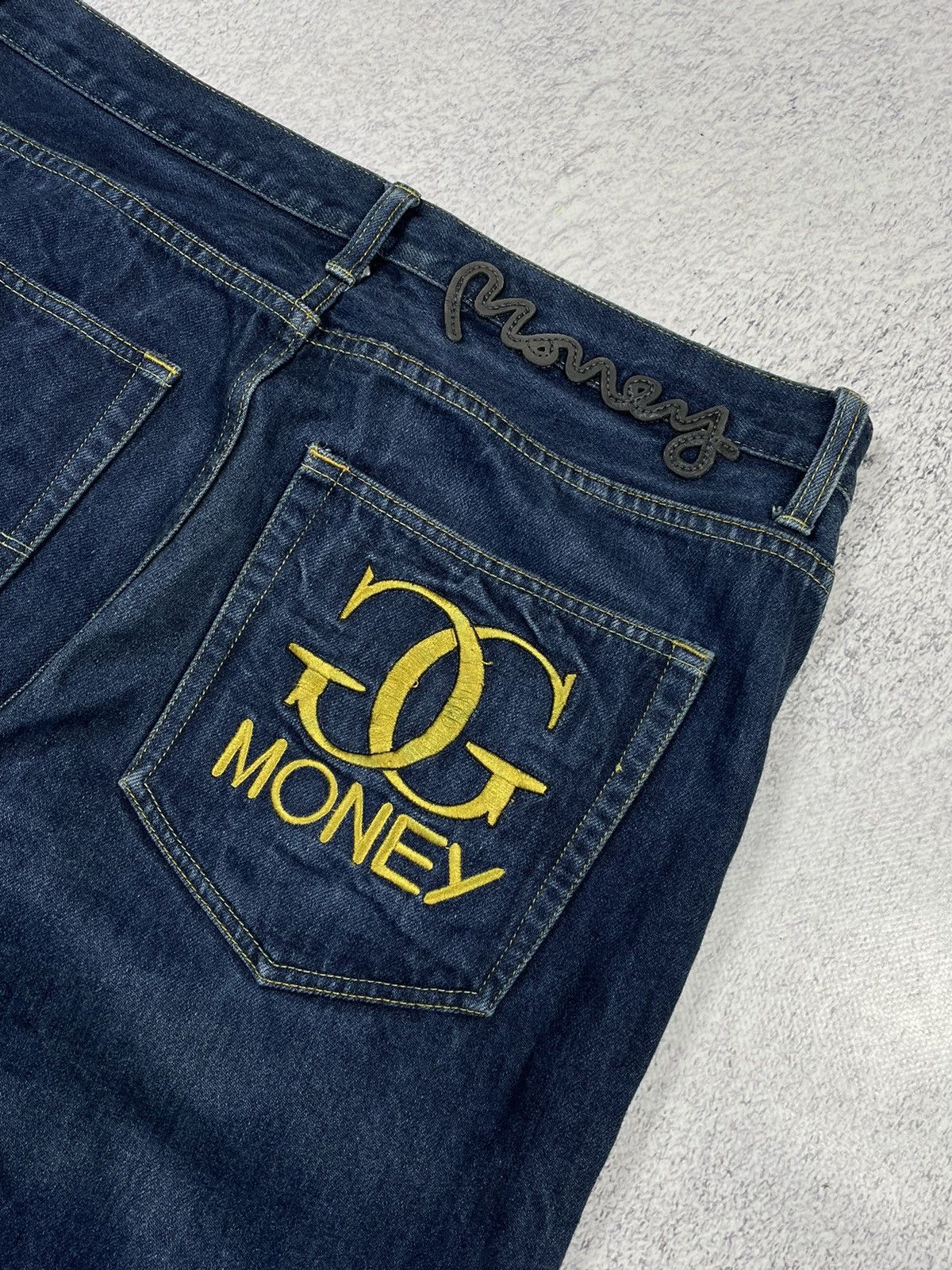 Japanese Brand × Vintage Vintage Money Logo Seldvedge Denim Jeans Size US 32 / EU 48 - 4 Thumbnail