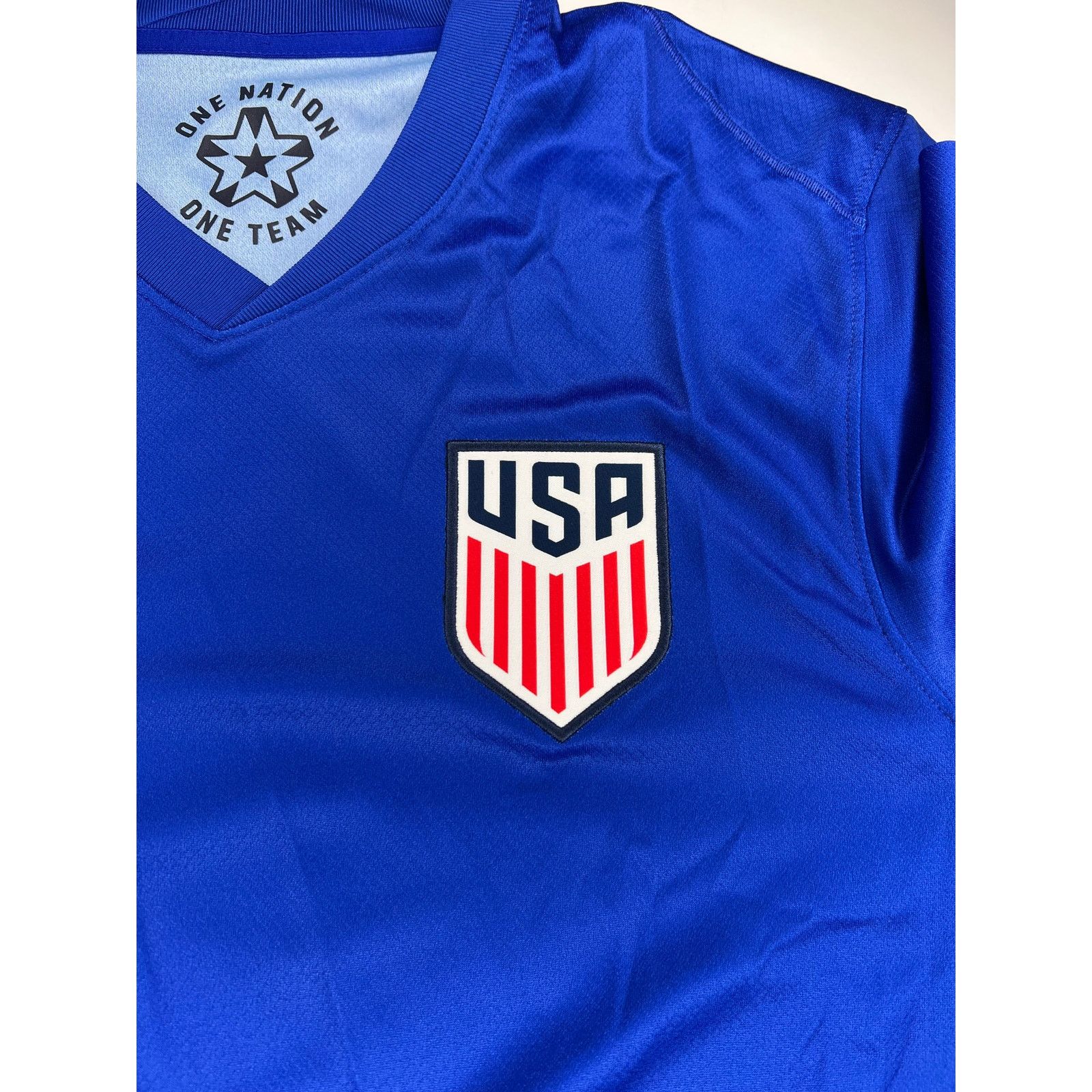 Nike Nike USA 2024 away Authentic Soccer Jersey Blue Tie Dye Size US L / EU 52-54 / 3 - 3 Thumbnail