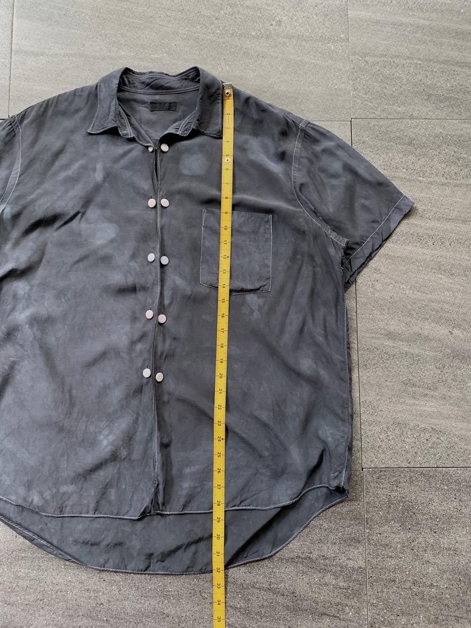 Comme des Garcons Homme Plus FREE TAX! Overdyed Chain Buttoned Shirt Size US M / EU 48-50 / 2 - 14 Thumbnail