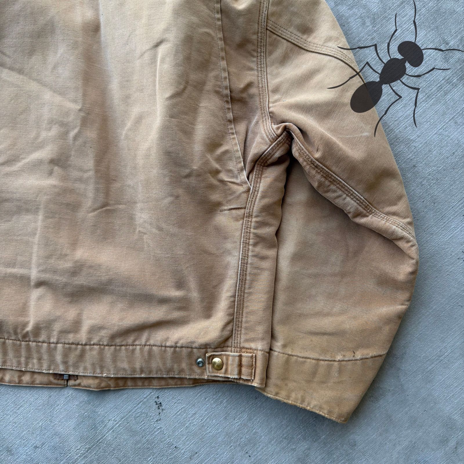 Carhartt × Vintage Carhartt brown Detroit work wear jacket Size US L / EU 52-54 / 3 - 8 Thumbnail