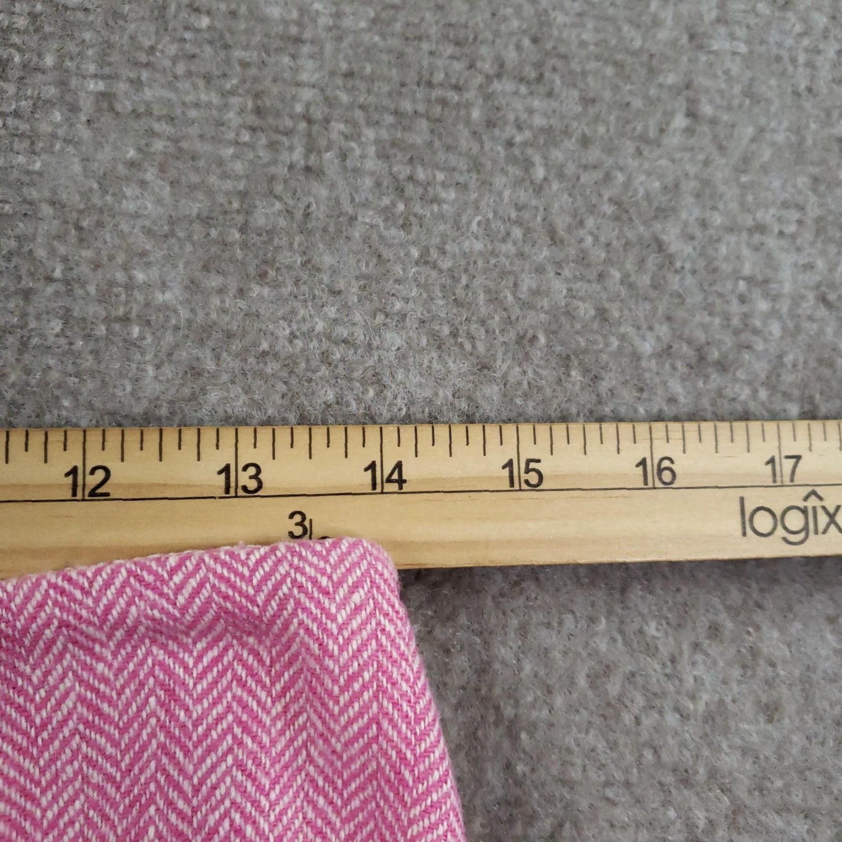 Lilly Pulitzer VINTAGE Lilly Pulitzer Skirt Womens 4 Pink Herringbone Tweed Wool A-Line Lined Pockets Size 27" / US 4 / IT 40 - 3 Thumbnail