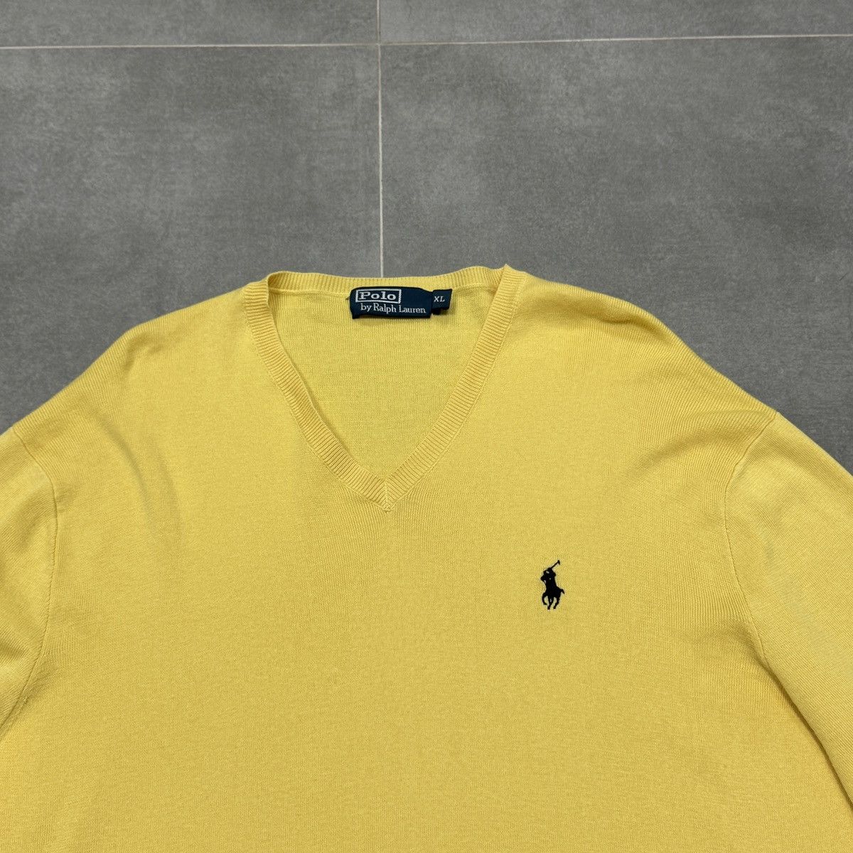 Polo Ralph Lauren × Vintage Polo Ralph Lauren V-Neck Sweater Pullover Men Size XL Size US XL / EU 56 / 4 - 6 Thumbnail