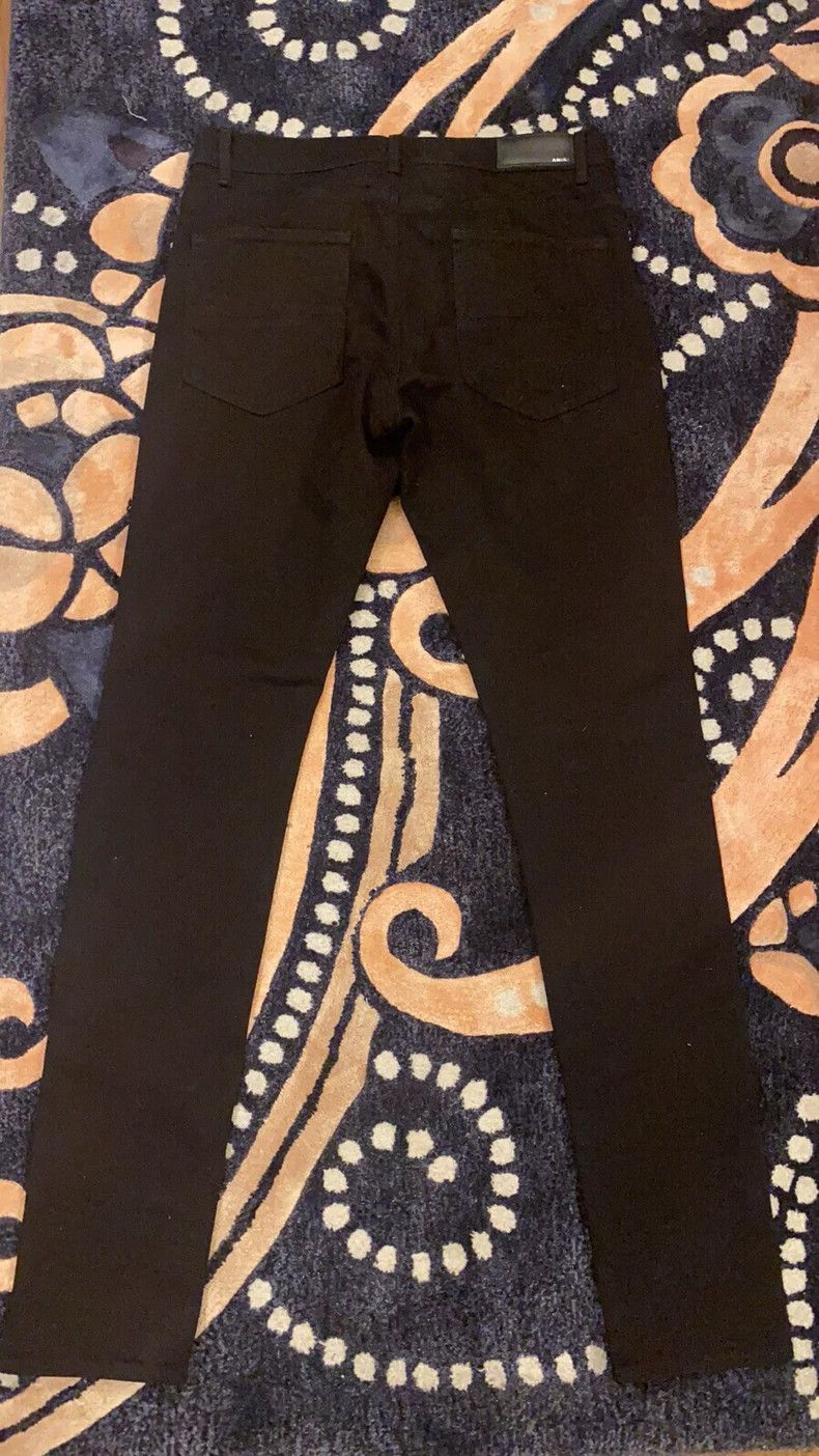 Amiri 18aw black diamond jeans