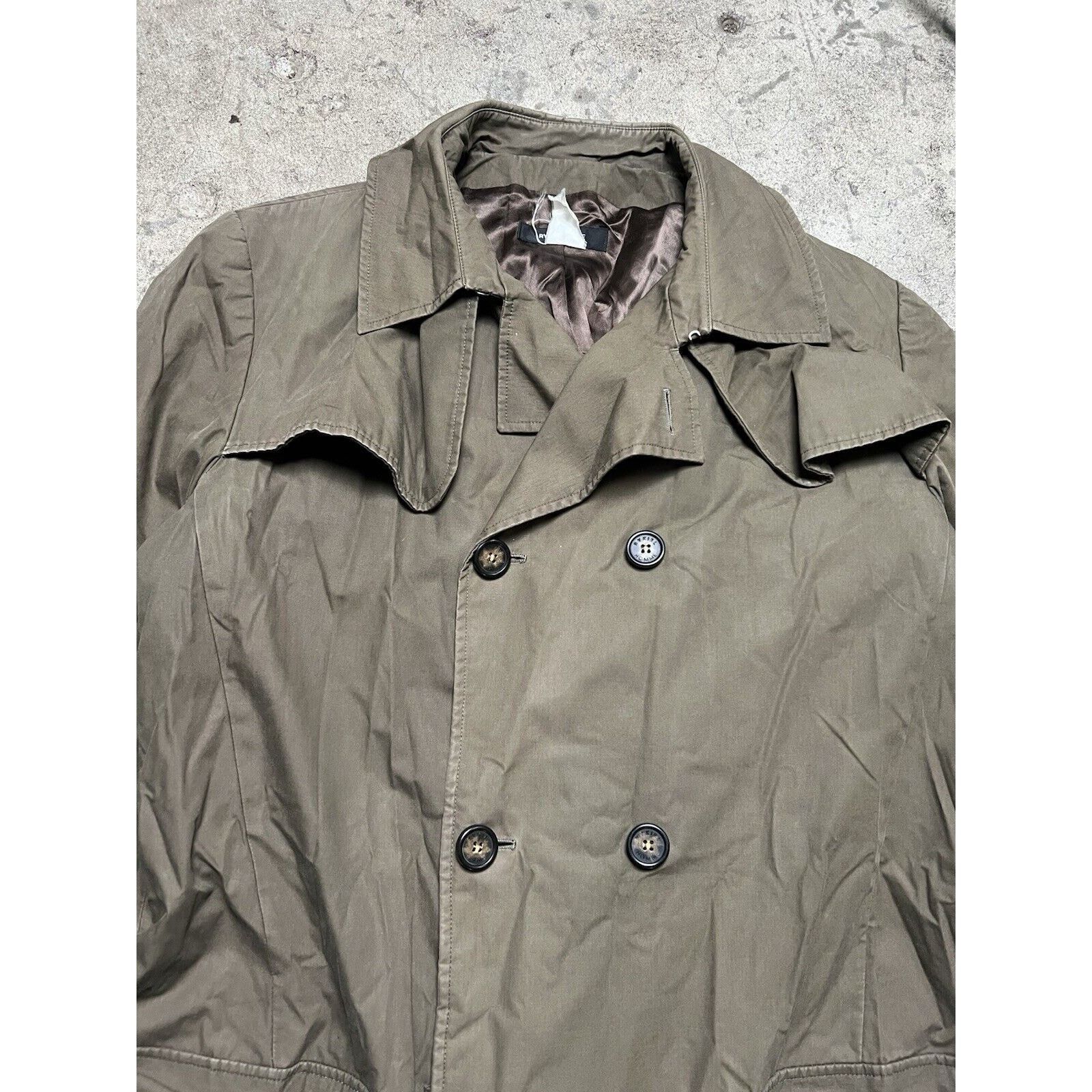 Sonia Rykiel Sonya Rykiel Homme Trench Coat Brown Size 44 Double Breasted Size US L / EU 52-54 / 3 - 3 Thumbnail