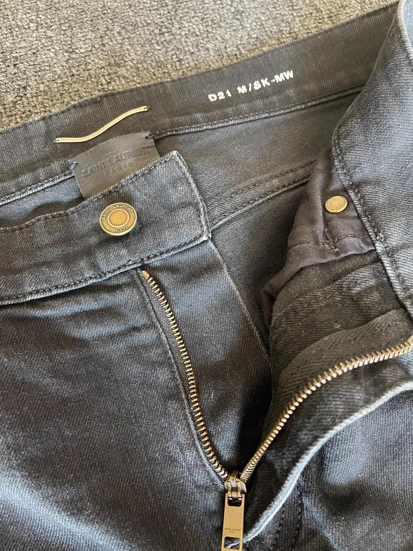 Saint Laurent Paris Saint Laurent YSL Jeans, Q4 Size US 34 / EU 50 - 5 Thumbnail