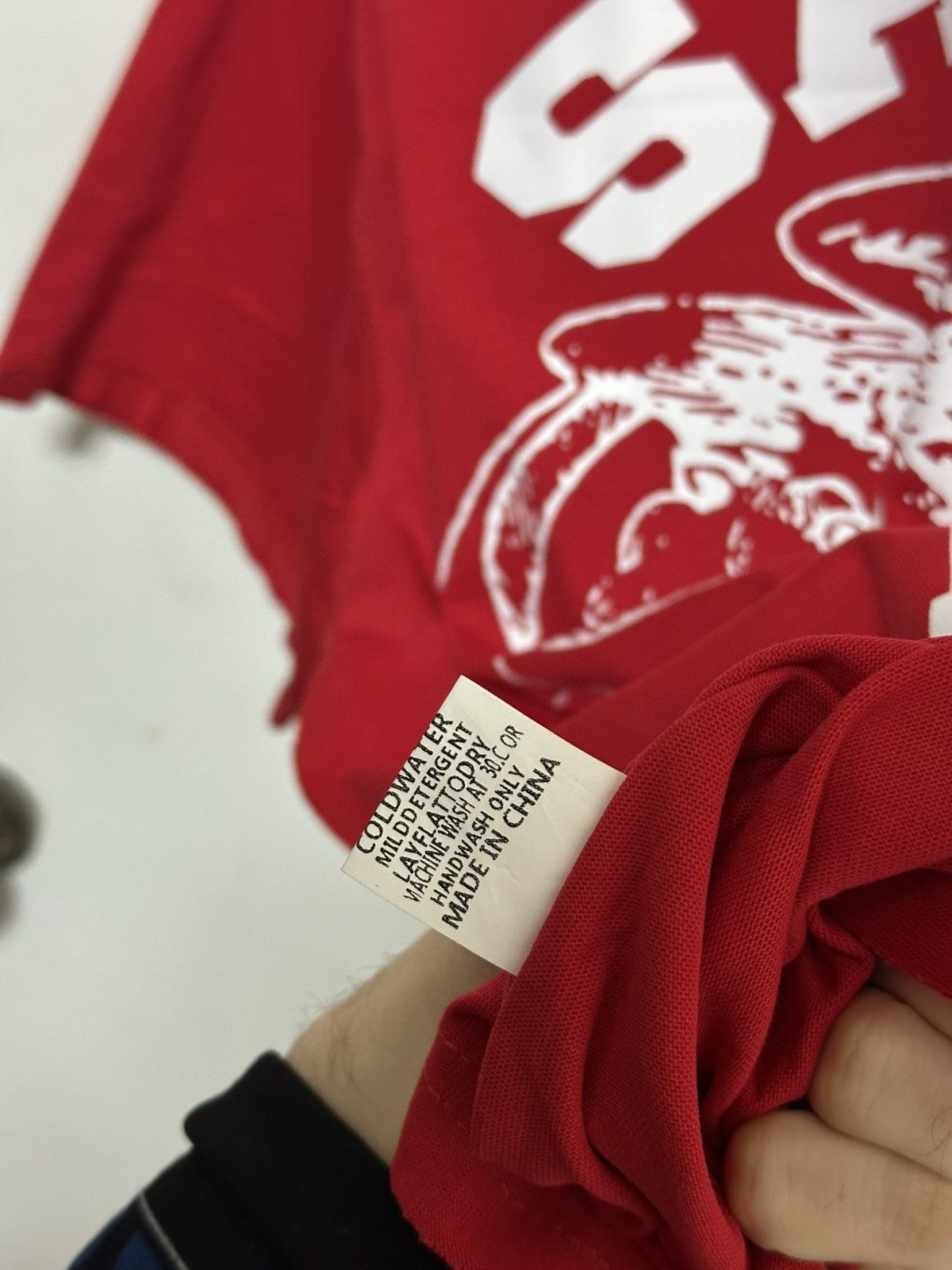 Saint Vanity Saint Vanity Red Griffin Tee Size US M / EU 48-50 / 2 - 5 Thumbnail