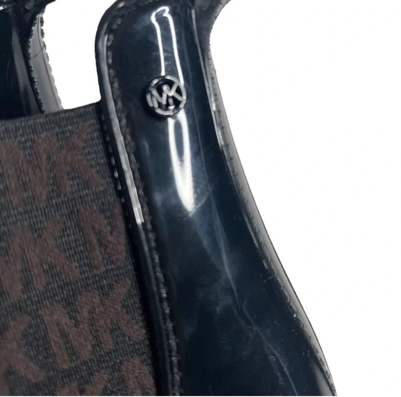 Designer × Michael Kors Michael Kors Women's Chelsea Ankle bootie Black/Brown SZ 6 Size US 6 / IT 36 - 4 Thumbnail