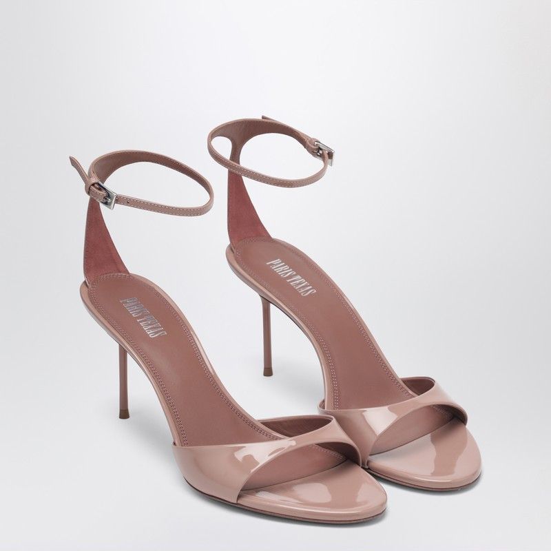 Paris Texas Lidia Antique Pink Patent Leather Sandal