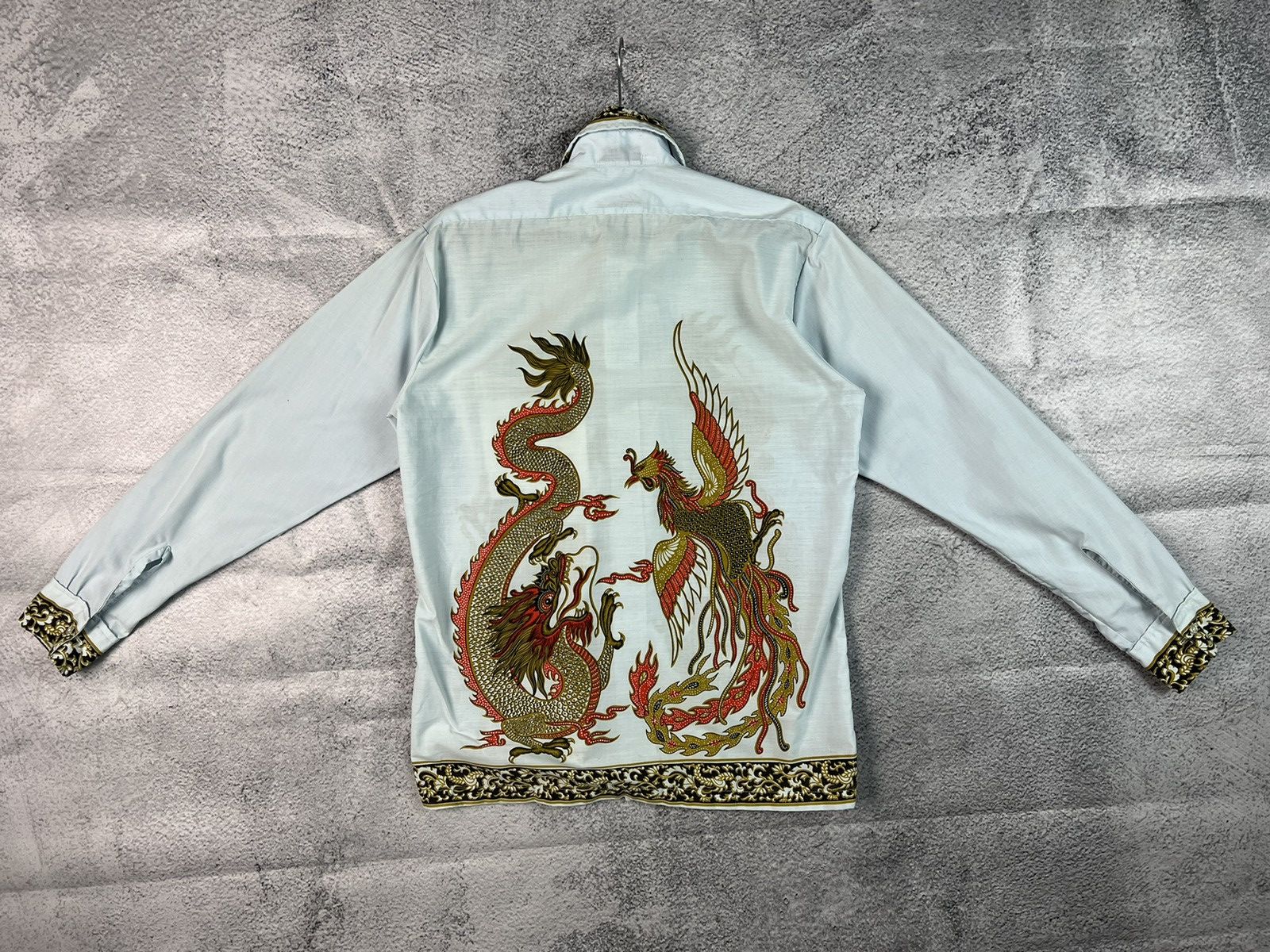 Vintage Vintage Avant Garde long sleeve shirt dragon Size US M / EU 48-50 / 2 - 6 Thumbnail