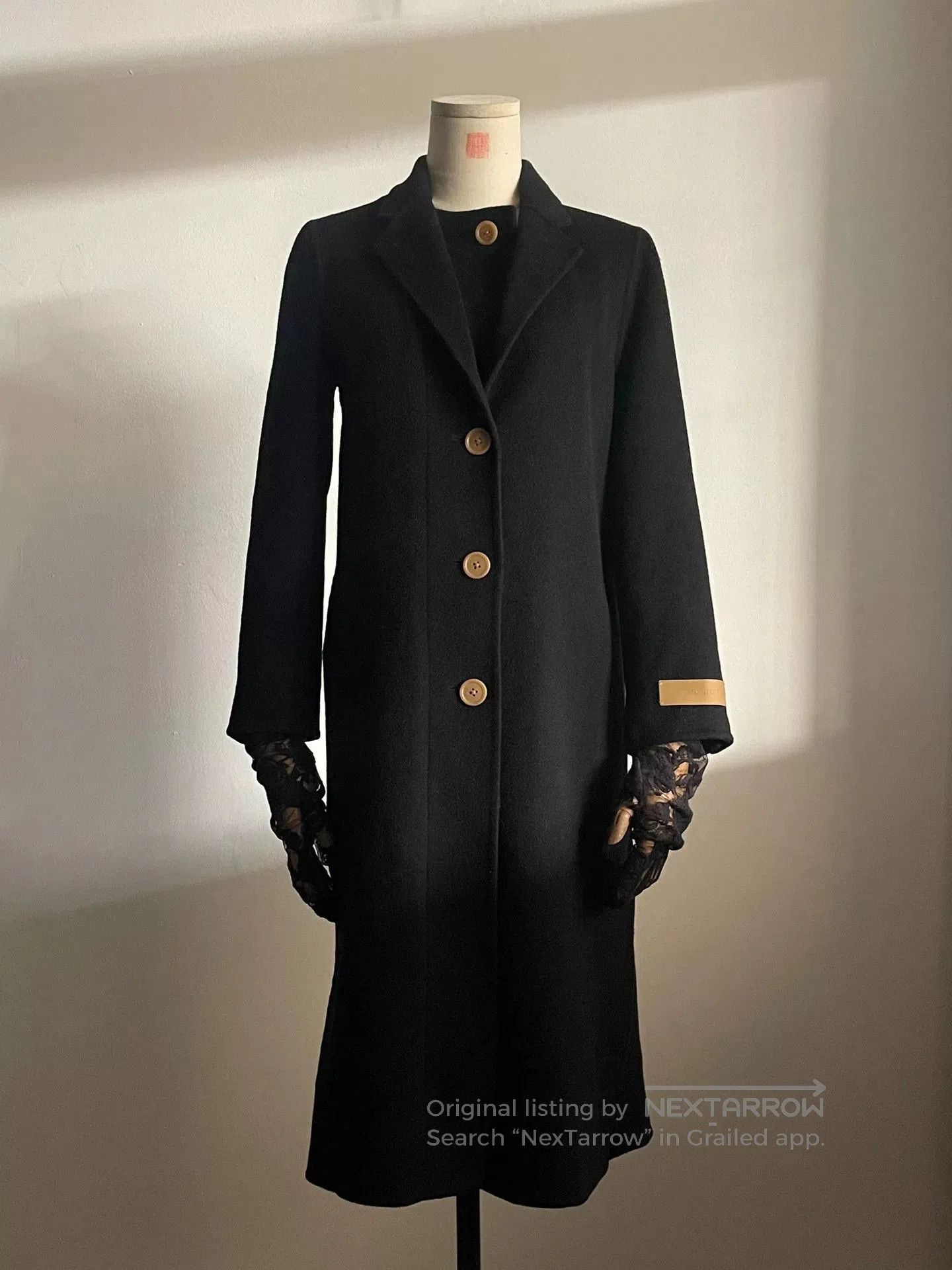Helmut Lang Helmut Lang Wool Blend Work Coat. Size S / US 4 / IT 40 - 1 Thumbnail