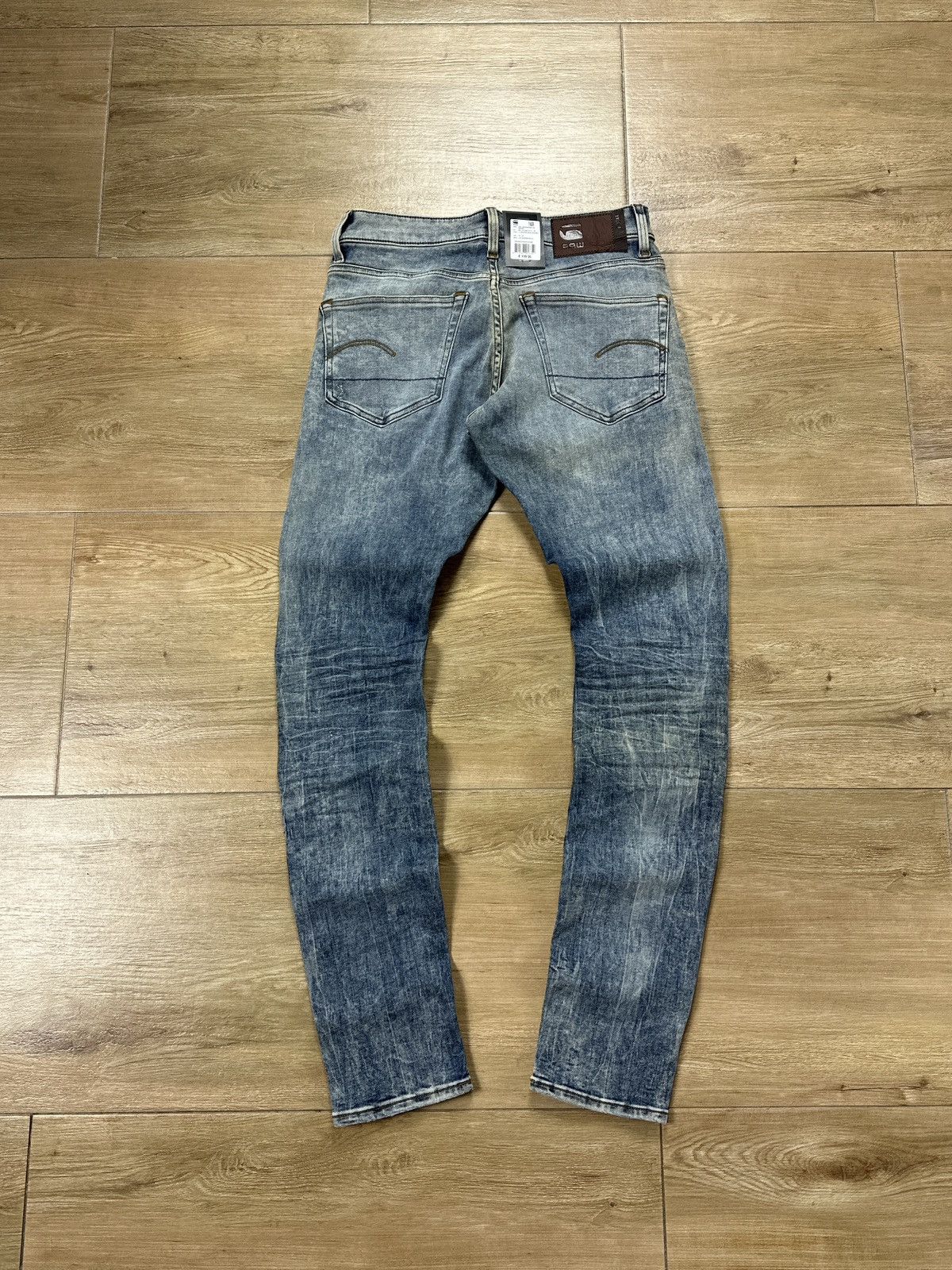 G-Star NEW🏷️ G-Star Raw 3301 Deconstructed Super Slim Denim Jeans Size US 28 / EU 44 - 8 Thumbnail