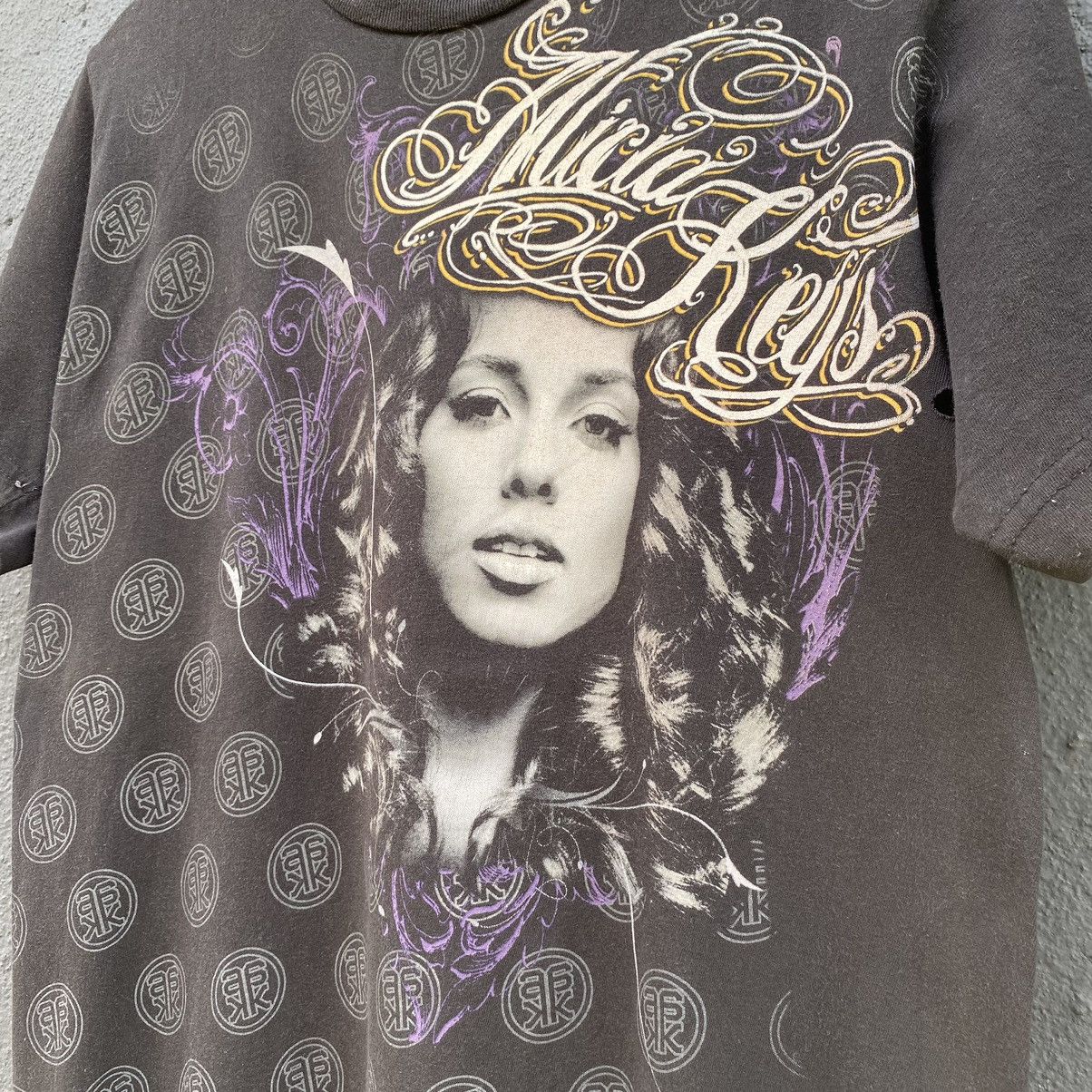 Band Tees Thrashed Faded Vintage Y2K Alicia Keys ERD GRUNGE TEE Size US M / EU 48-50 / 2 - 3 Thumbnail