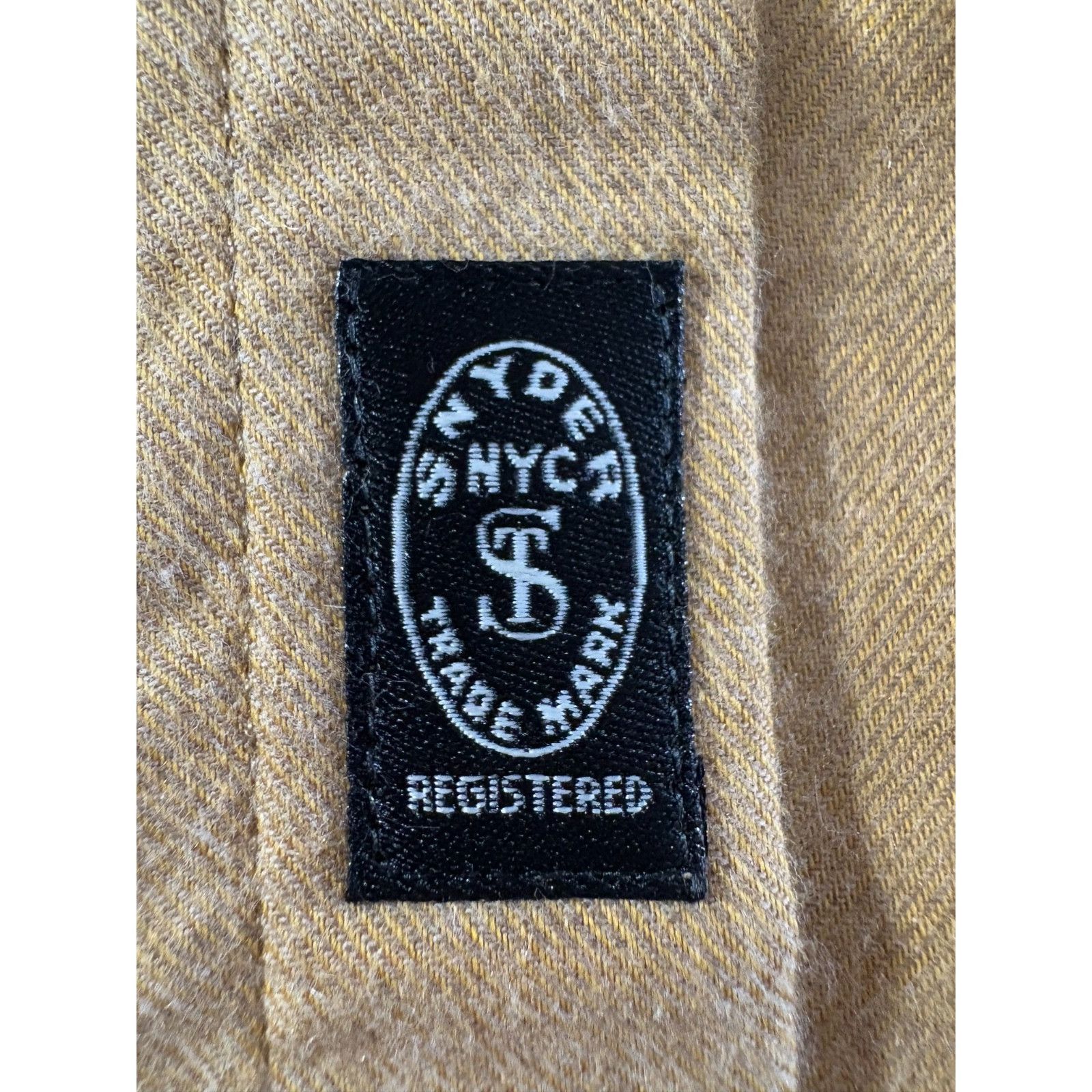 Todd Snyder Todd Snyder Flannel Shirt size L color camel NWT made in Por Size US L / EU 52-54 / 3 - 5 Thumbnail