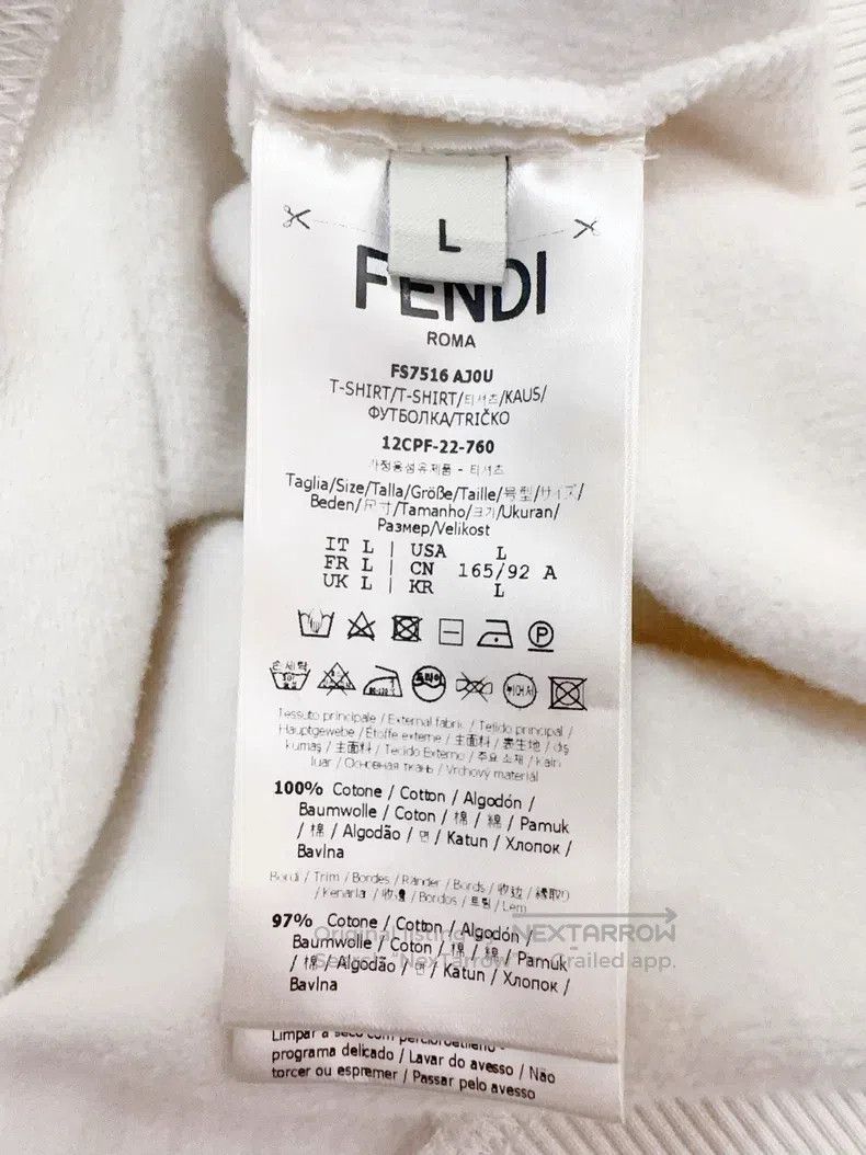 Fendi Fendi Sweatshirt Size L / US 10 / IT 46 - 4 Thumbnail