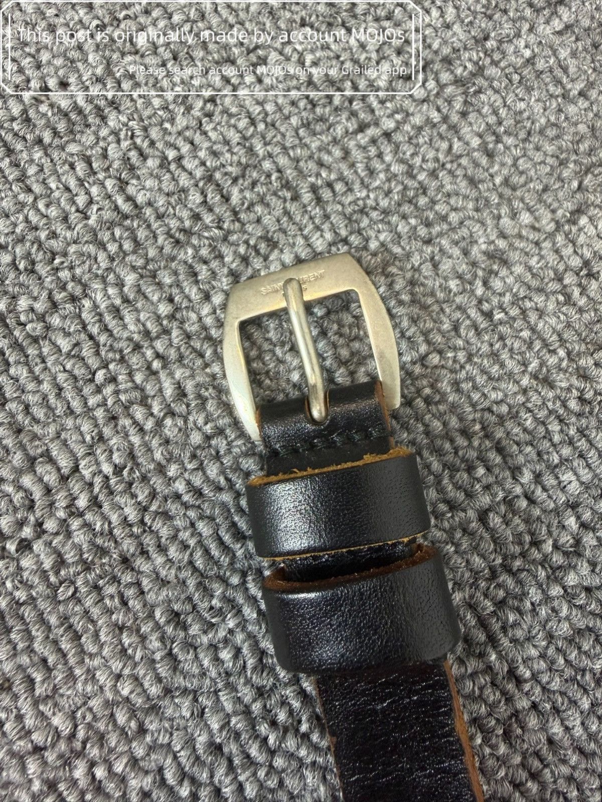 Saint Laurent Paris Sz 85 Saint Laurent Paris 16SS Vintage Western Belt mojos535 Size ONE SIZE - 2 Thumbnail