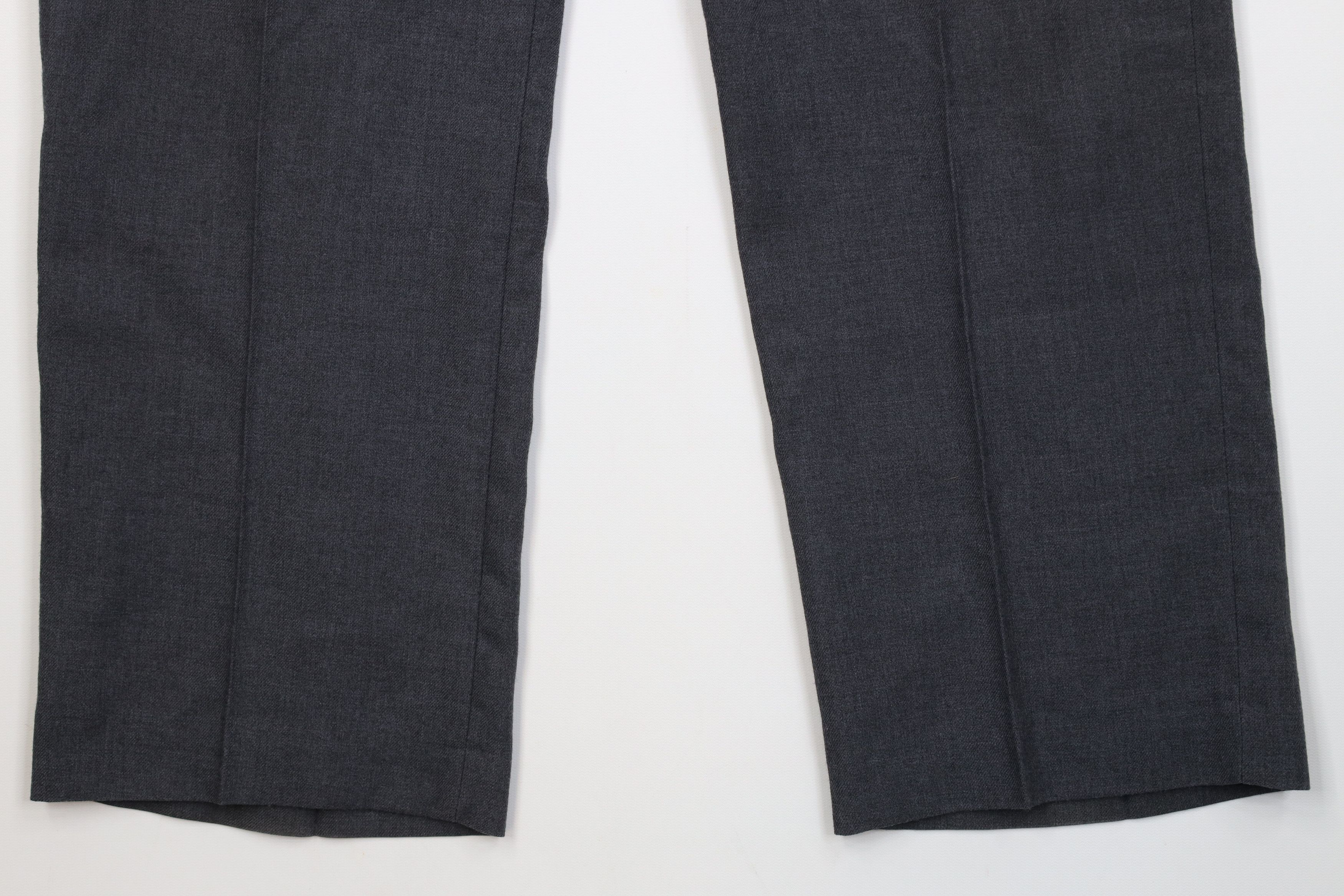 Vintage Vintage 70s Streetwear Wool Blend Wide Leg Chino Pants Size US 36 / EU 52 - 4 Thumbnail