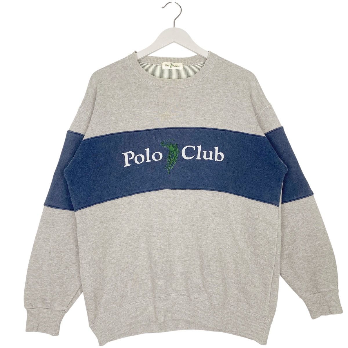 Other Vintage Polo Ralph Lauren Big Logo White/Blue Size M Size US M / EU 48-50 / 2 - 1 Thumbnail