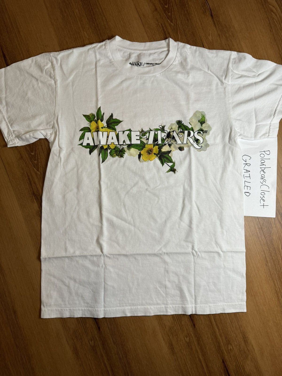 Awake × DENIM TEARS Awake New York NY x Denim Tears Tee | Grailed