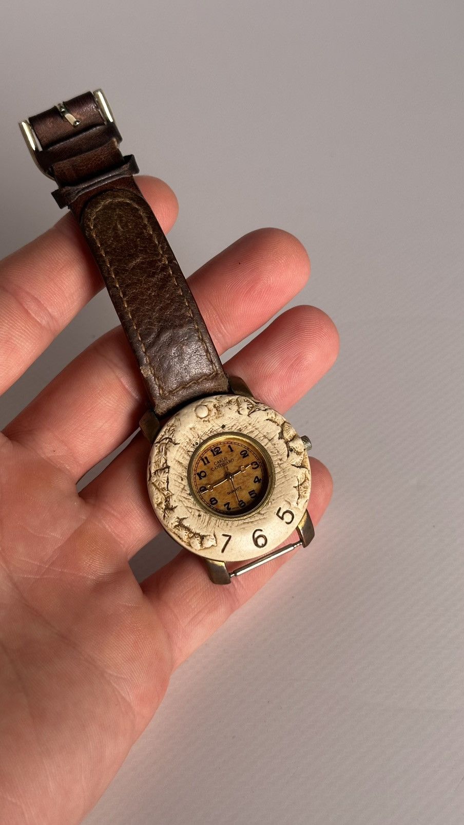 Vintage carlo cantinaro vintage Watch made in Japan Size ONE SIZE - 4 Thumbnail