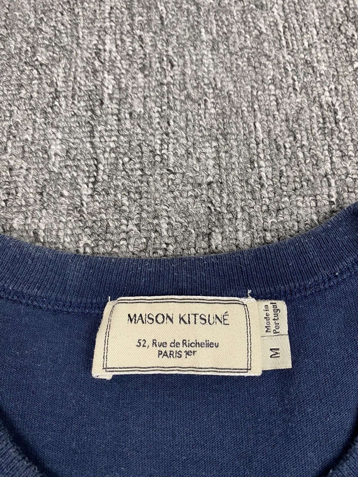 Maison Kitsune Classic Handwriting Tshirt Size US M / EU 48-50 / 2 - 4 Thumbnail