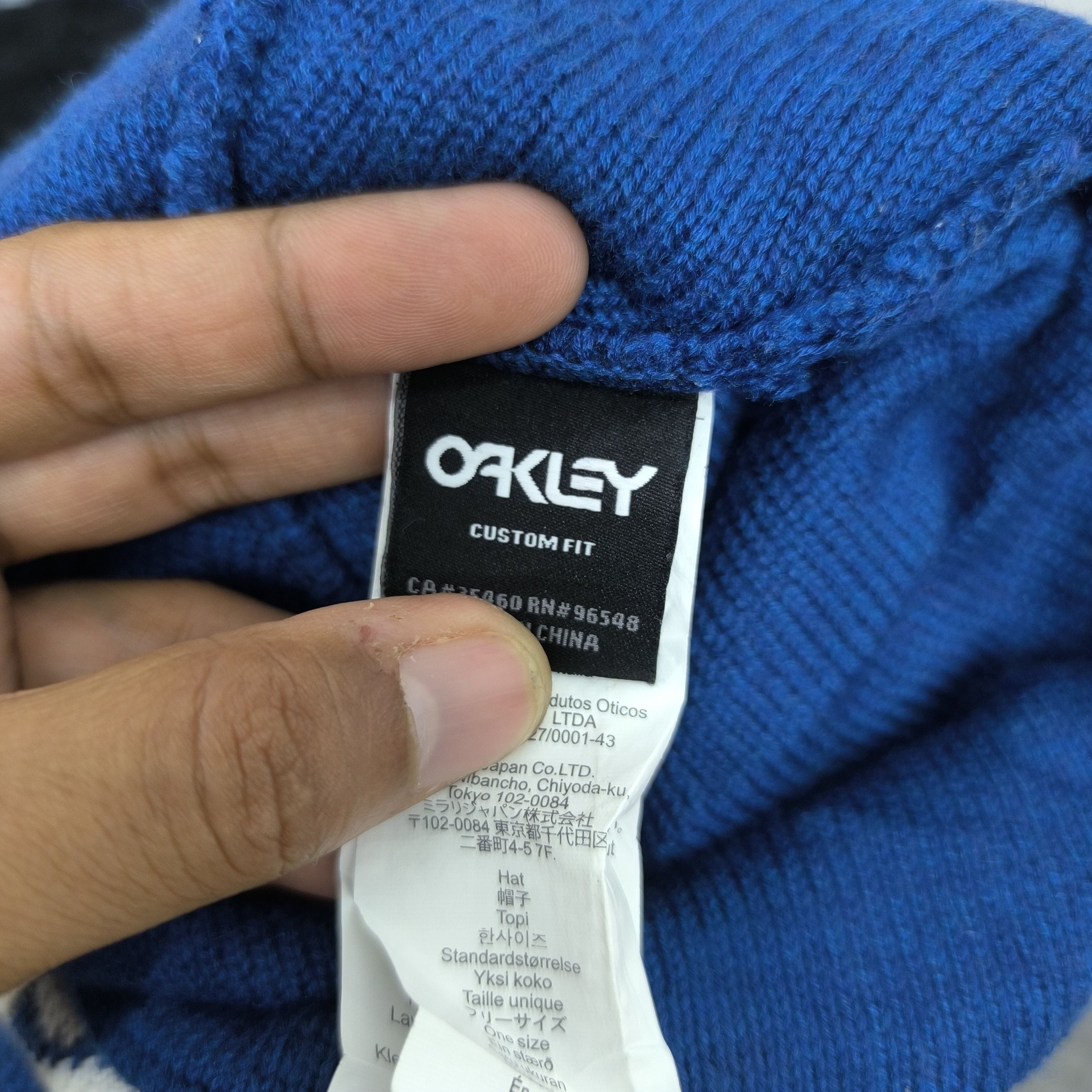 Oakley ✨Oakley spellout beanie hat Size ONE SIZE - 3 Thumbnail
