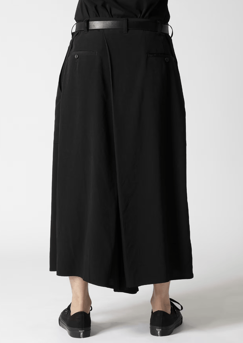 Yohji Yamamoto Yohji Yamamoto Pour Homme SS24 - Ta/TUXEDO HAKAMA PANTS Size US 32 / EU 48 - 4 Thumbnail