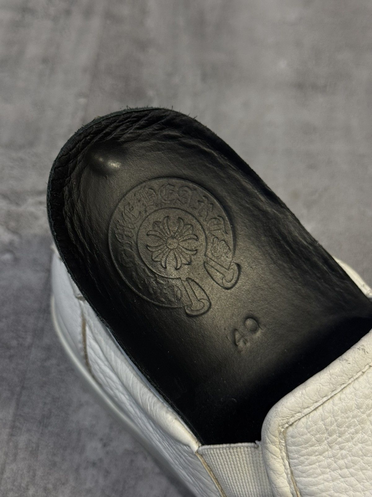 Chrome Hearts Chrome Hearts Leather Slip on shoes white Size US 7 / EU 40 - 11 Thumbnail