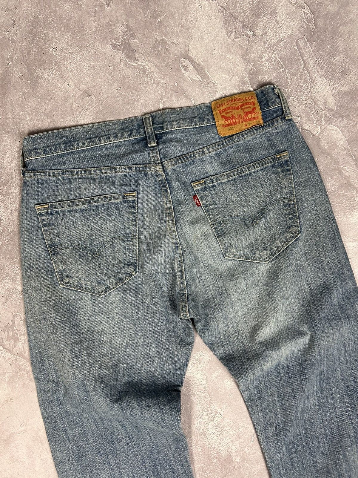 Levi's × Levi's Vintage Clothing × Vintage y2k Levis 501 Red Tab Jeans Vintage sz 32x32 90s RARE Size US 32 / EU 48 - 10 Thumbnail