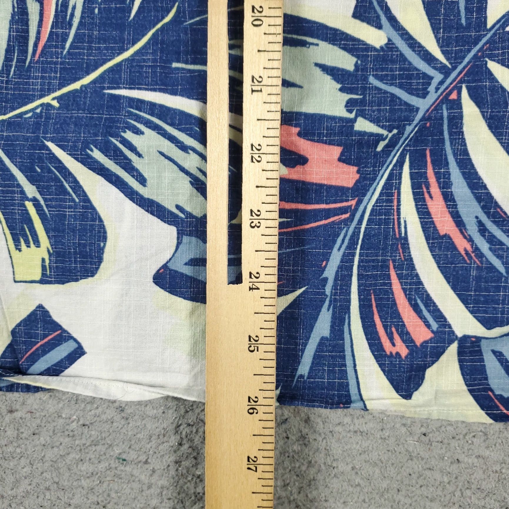 Tommy Hilfiger Tommy Hilfiger Shirt Size Small Blue Tropical Casual Button Up Short Sleeve Mens Size US S / EU 44-46 / 1 - 4 Thumbnail