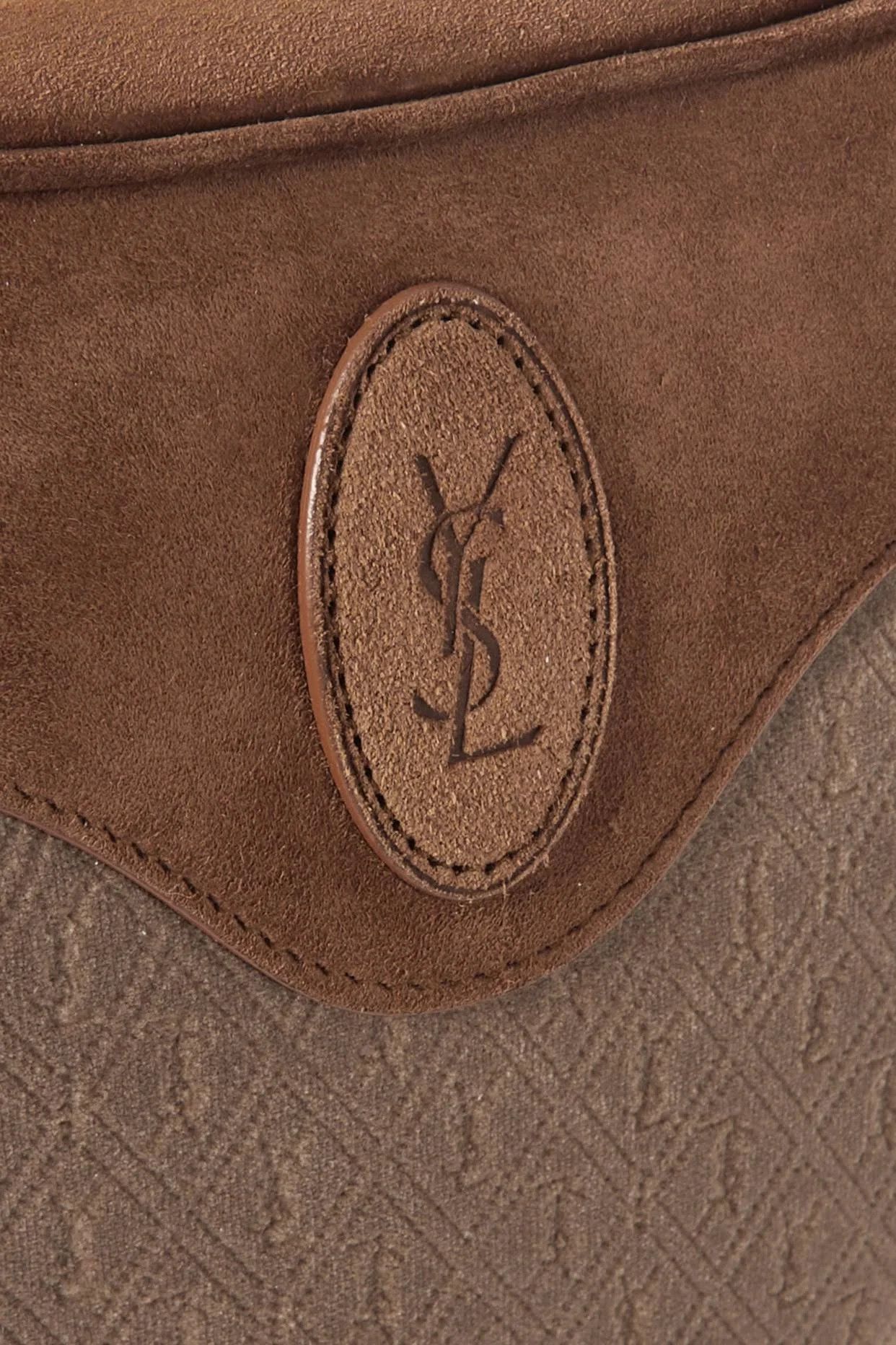 Saint Laurent Paris o1s1wg111124 Size: OS / Monogramme Cross Body Bag in Brown Size ONE SIZE - 6 Thumbnail