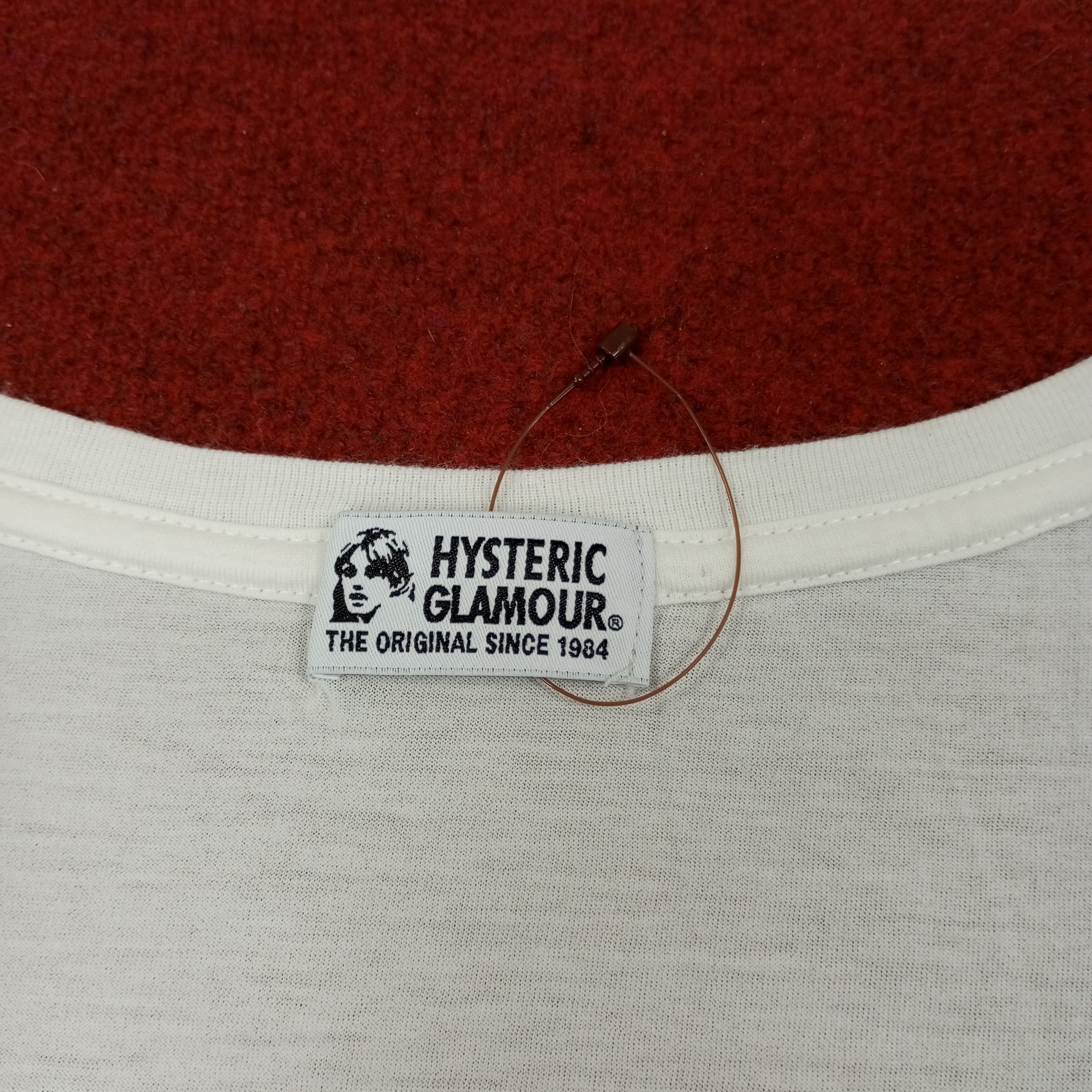 Hysteric Glamour × Japanese Brand × Vintage Hysteric Glamour Japanese Brand Tshirt c219n2 Size XS / US 0-2 / IT 36-38 - 4 Thumbnail