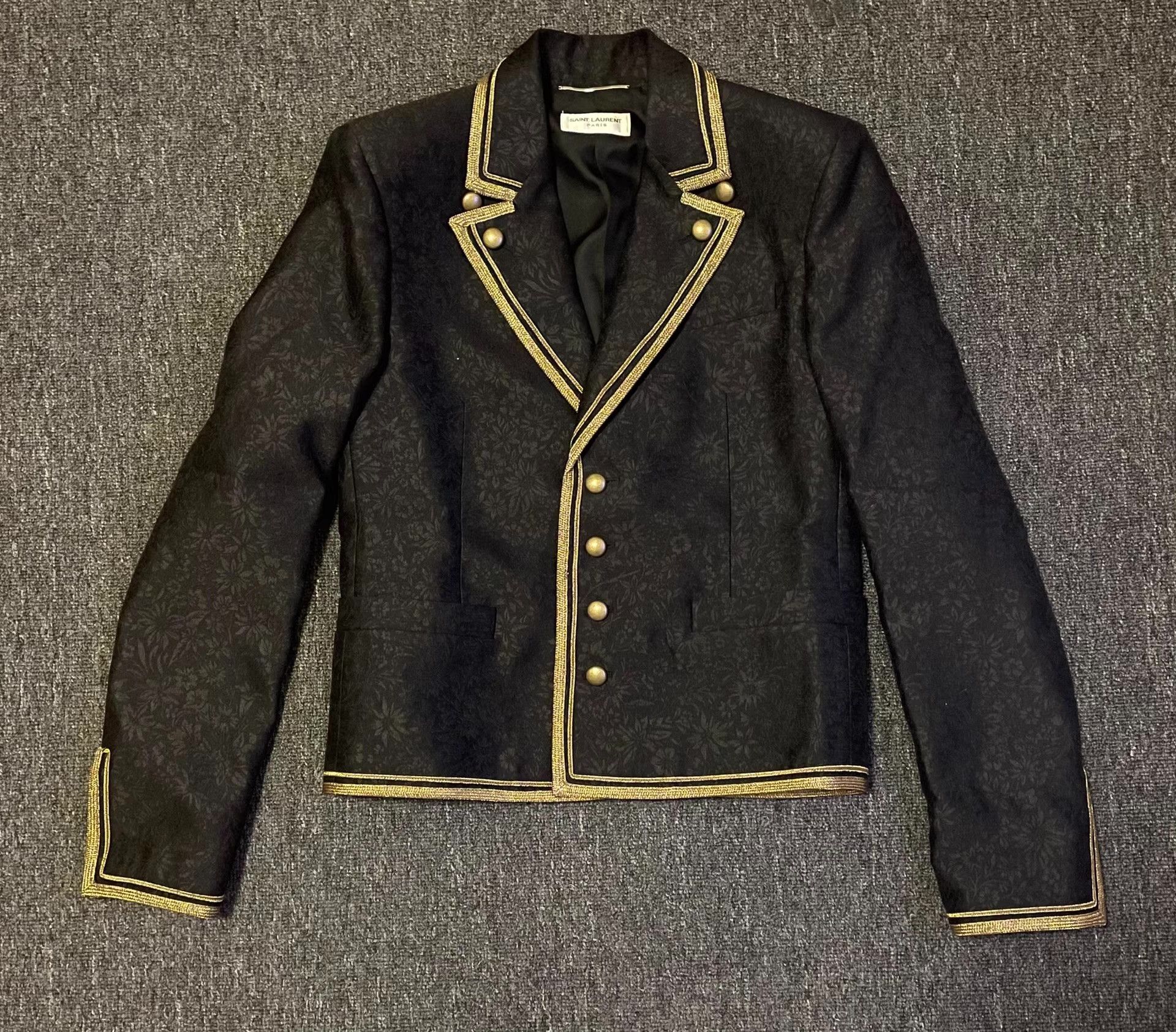 Saint Laurent Paris Saint Laurent YSL runway vintage court jacket Size US S / EU 44-46 / 1 - 1 Thumbnail