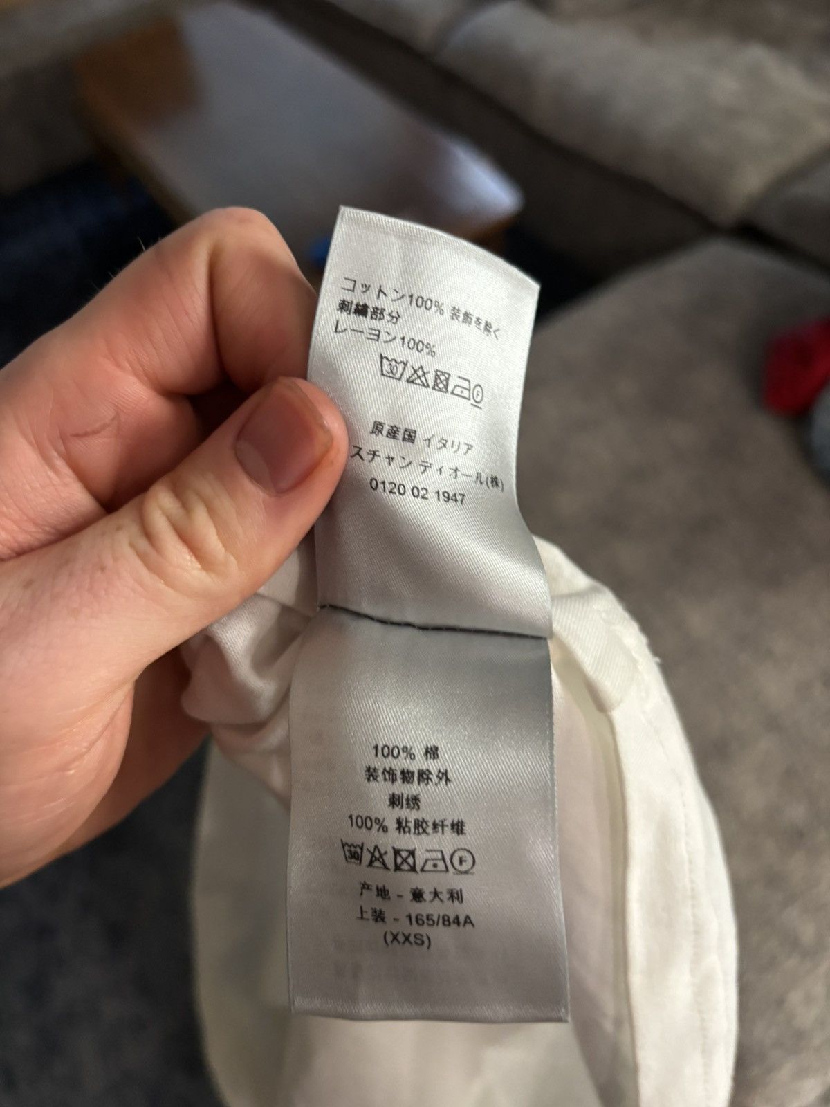 Dior White CD Icon Logo Tee Size US XS / EU 42 / 0 - 5 Thumbnail