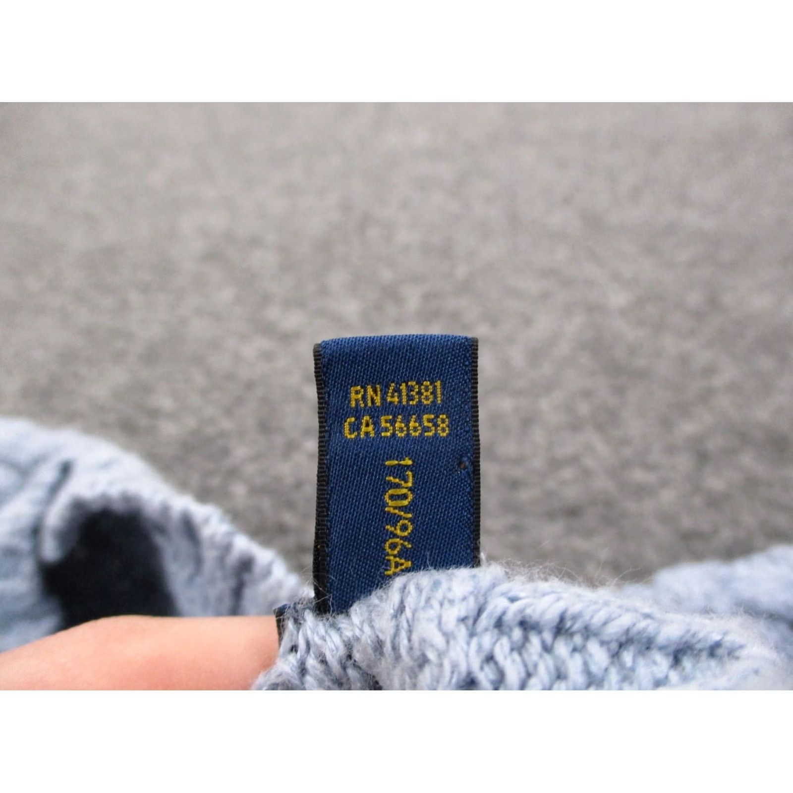 Polo Ralph Lauren Polo Ralph Lauren Sweater Womens L Blue Oversized Relaxed Casual Cable Knit Size L / US 10 / IT 46 - 7 Thumbnail