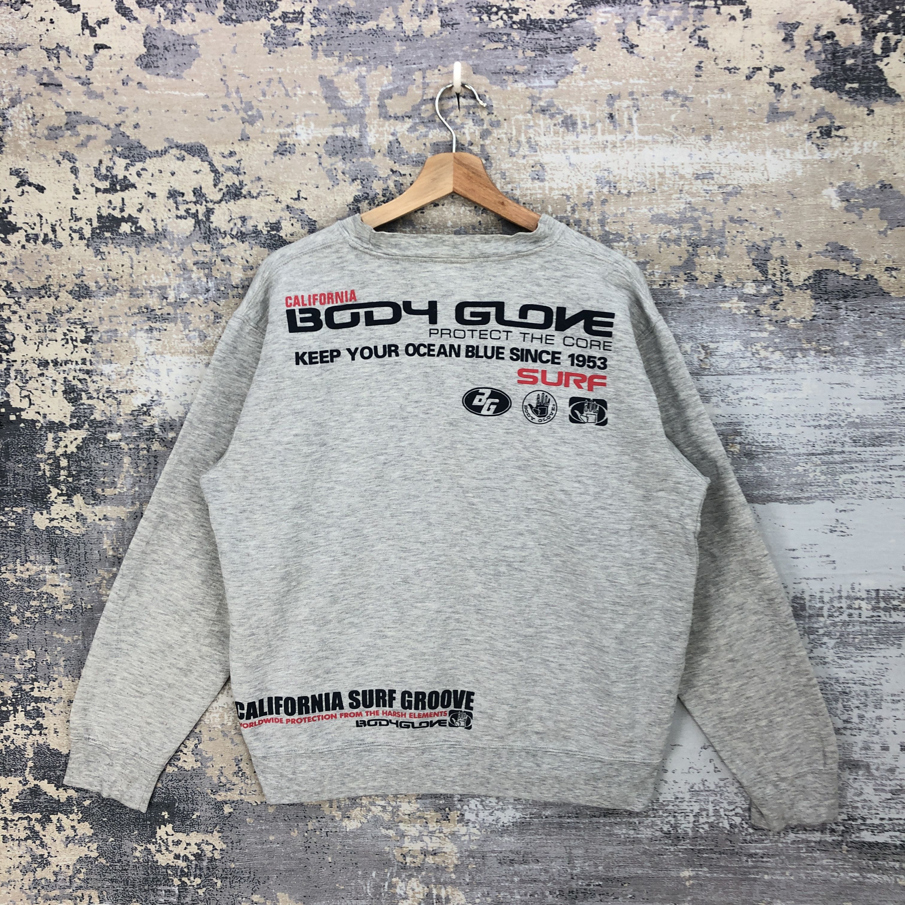 Body Glove Vintage 90s Body Glove Sweater Body Glove Sweatshirt Jumper Size US L / EU 52-54 / 3 - 2 Thumbnail