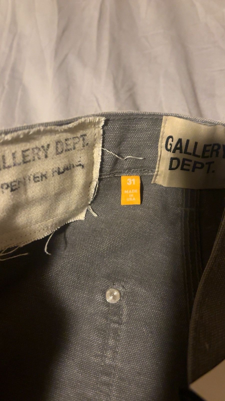 Gallery Dept. Charcoal Gallery dept. carpenter flared Size US 31 - 4 Thumbnail