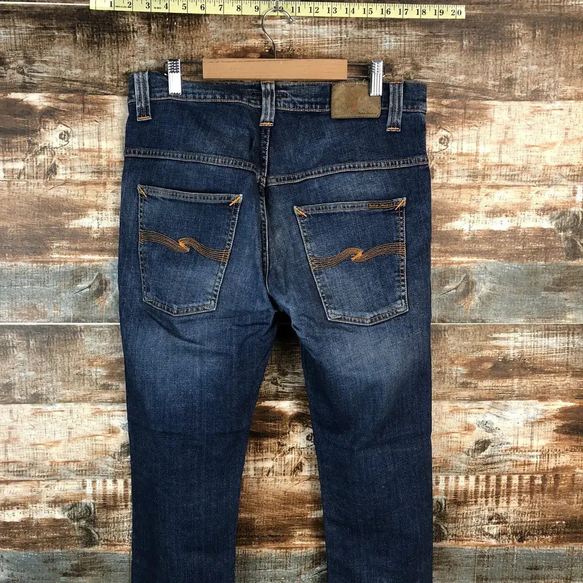 Nudie Jeans DLL Nudie vintage faded Jeans Blue Denim Pants #C138 Size US 32 / EU 48 - 4 Thumbnail
