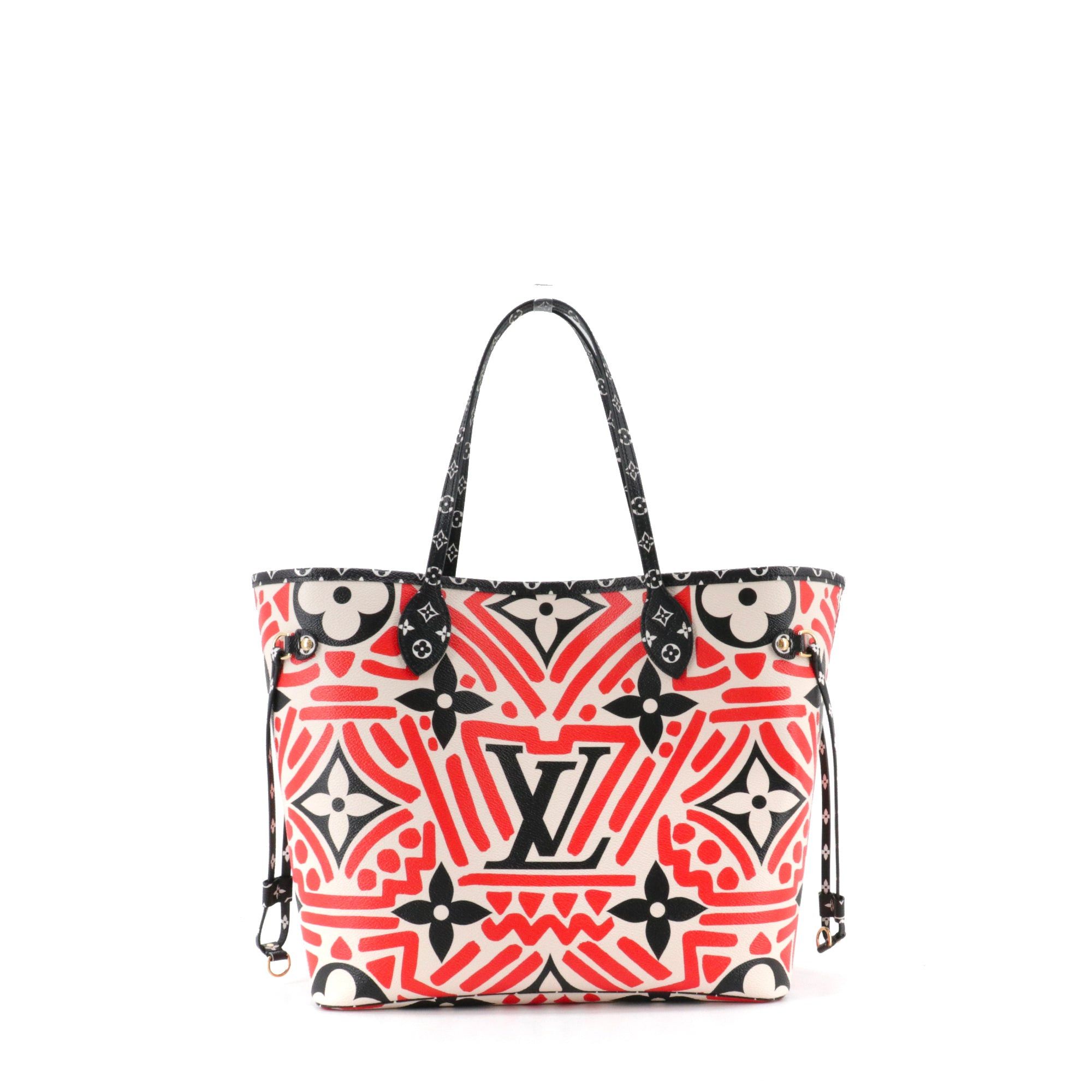 Louis Vuitton LOUIS VUITTON - Neverfull MM Crafty Louis Vuitton tote bag in limited edition monogrammed canvas Size ONE SIZE - 1 Thumbnail
