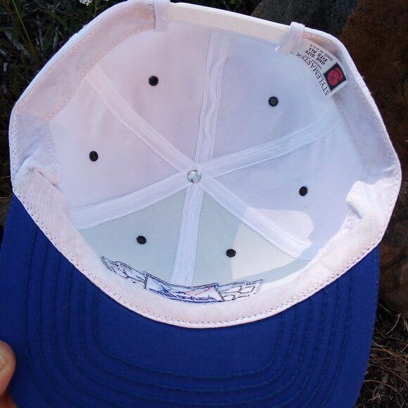 Vintage Deadstock Vintage Valvoline Racing Two Tone Snap Back Hat Size ONE SIZE - 6 Thumbnail