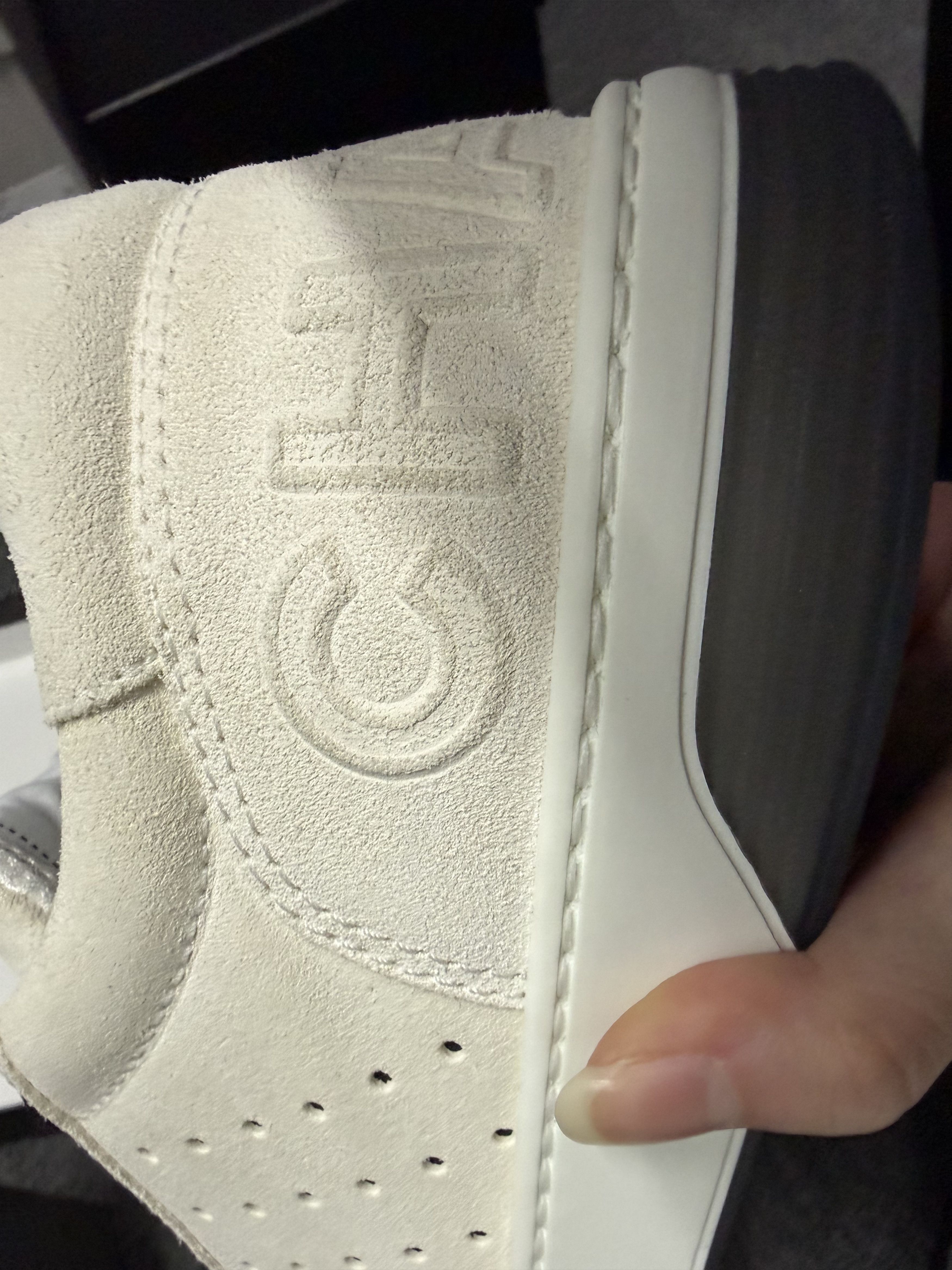 Chanel Chanel 22A White & Black Suede Sneakers Size US 10 / EU 43 - 9 Thumbnail