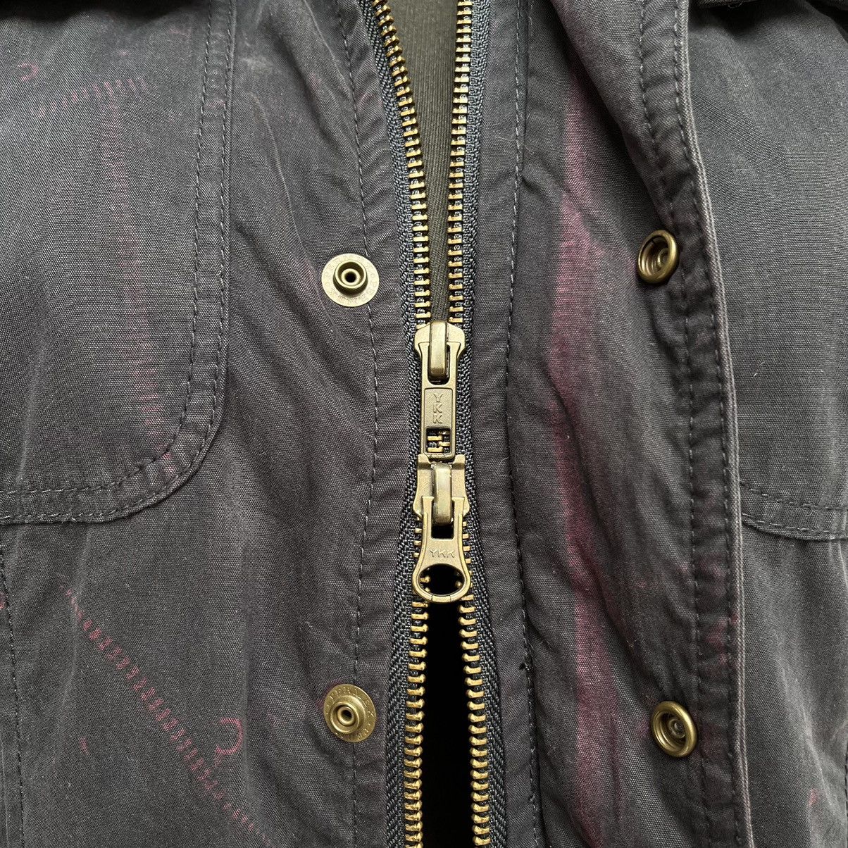 Japanese Brand Fux Faur Jacket Hooded Bomber "Flash Report" Size L / US 10 / IT 46 - 13 Thumbnail