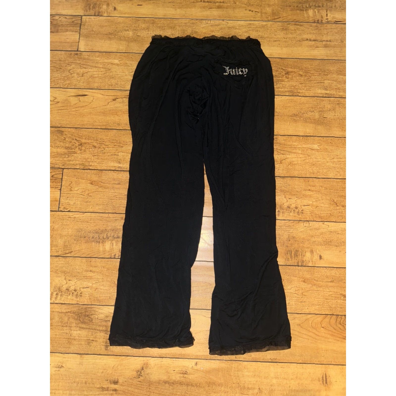Juicy Couture Juicy Couture Pajama Bottoms Black 26x29 Size Small Size 26" / US 2 / IT 38 - 4 Thumbnail