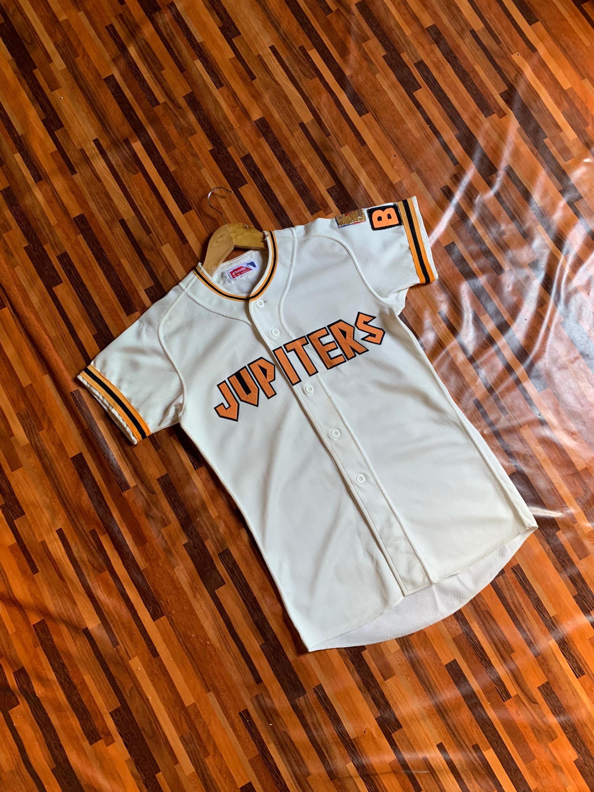 Vintage Mizuno Vintage world win mizuno jupiters baseball jerse mlb Size US L / EU 52-54 / 3 - 1 Thumbnail
