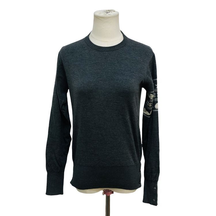 Thom Browne Thom Browne Turtle Pattern Sweater Size 0 Size US XS / EU 42 / 0 - 1 Thumbnail
