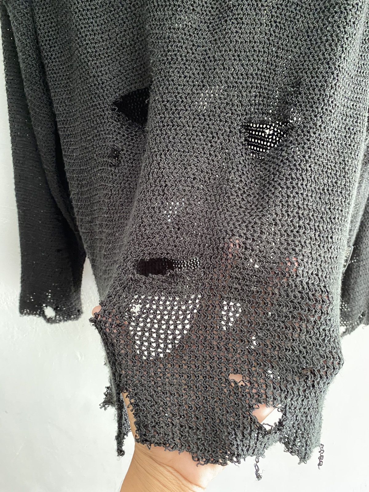 If Six Was Nine × Japanese Brand Opt japanese fishnet destroyed cut out cdg style Size US L / EU 52-54 / 3 - 6 Thumbnail