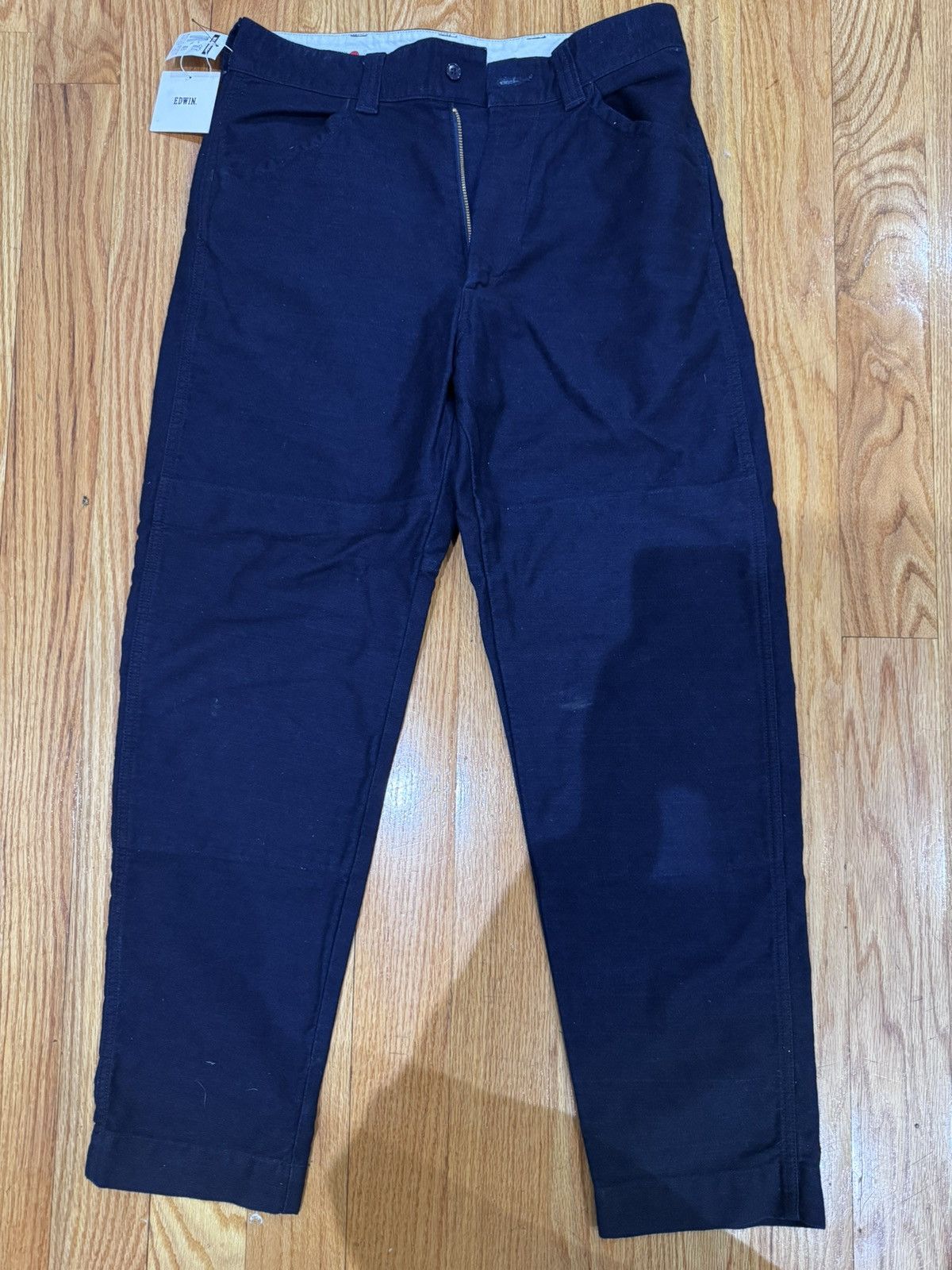 Edwin Edwin Indigo Garments Hunthing Pants Japan Size US 30 / EU 46 - 1 Thumbnail